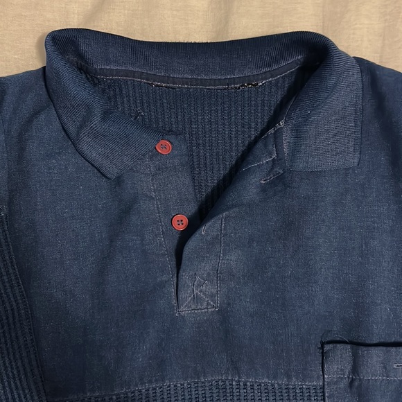 Vintage long sleeve polo - Picture 3 of 7